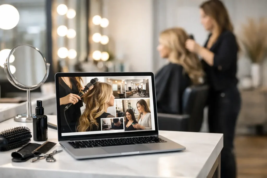 Web Design for Hair Salons That Wins Bookings