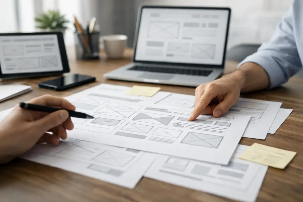Why Website Wireframes Before Development Matter